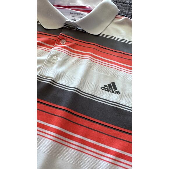 Adidas  Puremotion Golf Polo Men's size Large - Picture 6 of 9